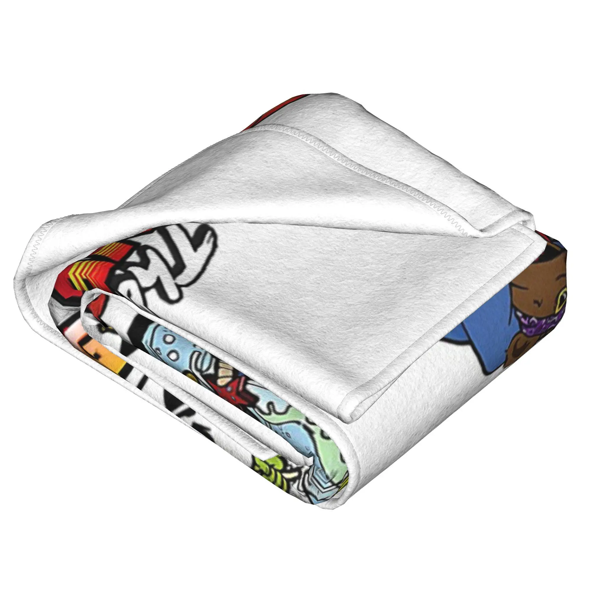 The River Bot.tom Night.mare الفرقة البطانيات خفيفة الوزن الصوف أريكة رمي بطانية للمنزل غرفة نوم مكتب يلقي المفرش لحاف #5