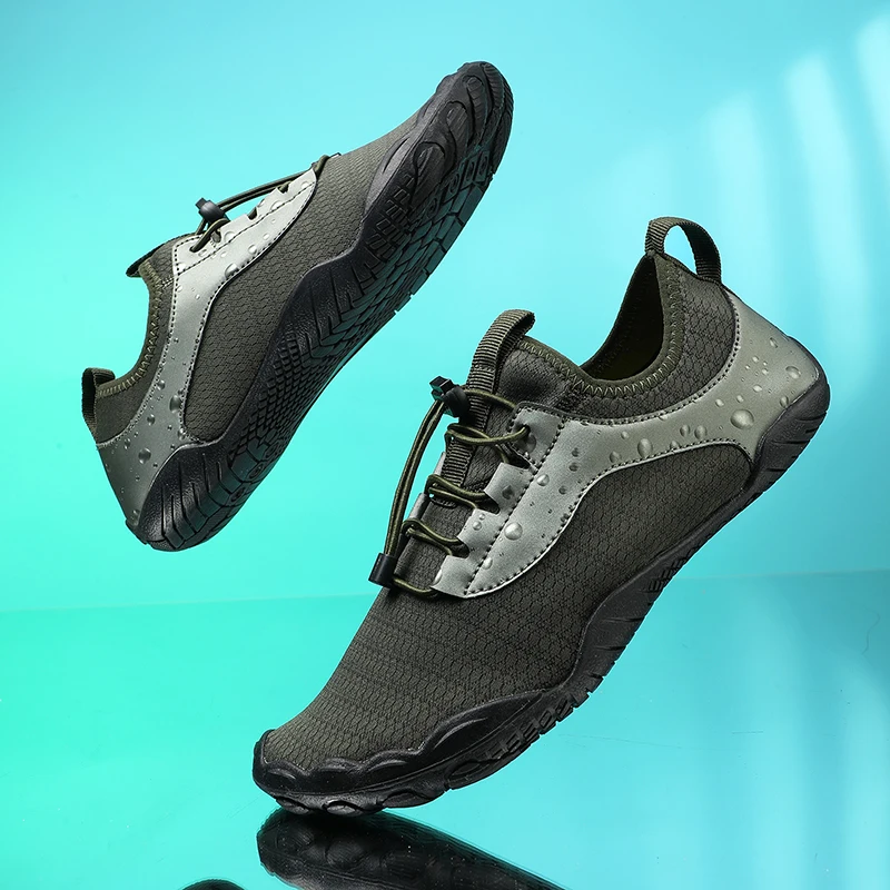New Unisex Wider Shoes Breathable Mesh Men Barefoot Wide-toed Shoes Brand Flats Soft Zero Drop Sole Wider Toe Sneakes Large Size
