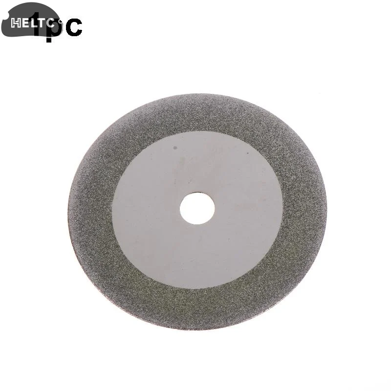 

1pcs Silver 75mm Cutting Discs 3" Coated Flat Lap Wheel For Cutting Glass Ceramic Tile Fine Grain Cutting Tool