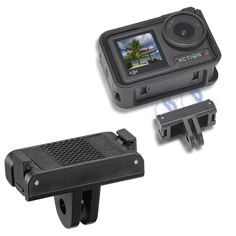 �y�Z�[�����z�X�|�[�c�J�������C��܃A�_�v�^�[ 1/4 �X���b�h���j�o�[�T���|�[�g�u���P�b�g�A�N�Z�T���[ DJI �A�N�V���� 5 �v�� 4/3/Osmo 360/OSMO Nano �p