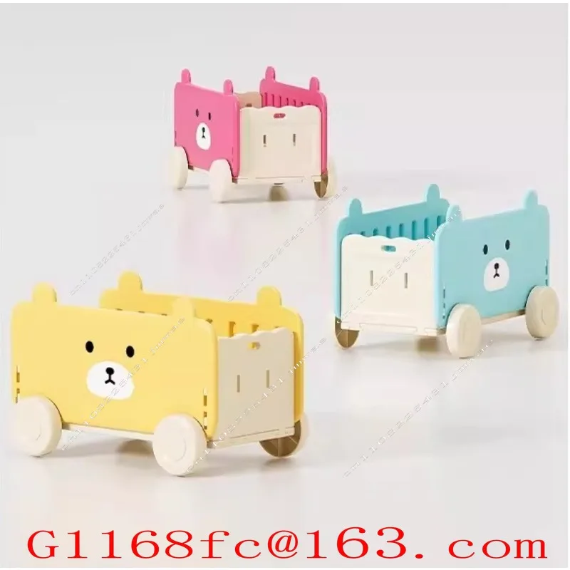 Large Capacity Storage Box with Wheels for Storing Snacks