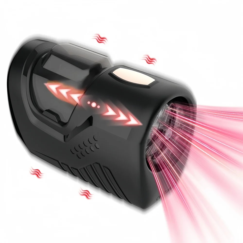 Automatic Male Masturbator With 10 Thrusting Speeds and 10 Vibration Modes Penis Massager Trainer Adult toy