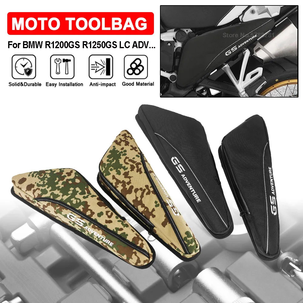 Motorcycle Repair Tool Placement Bag Frame Triple-cornered Package Toolbag For BMW R1250GS R1200GS LC Adventure R1200 R1250 R/RS