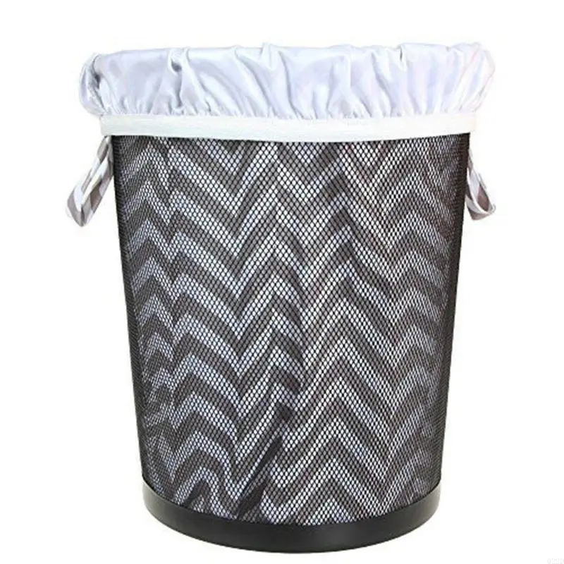 

Q22D Reusable Pail Liner for Cloth Diaper Dirty Diapers Wet Bag Gray for Chevron Slat