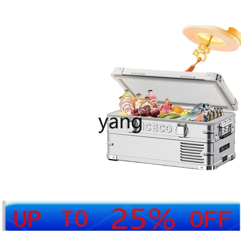 

Автомобильный холодильник CX J20/35L из алюминиевого сплава, для кемпинга, дома и улицы, металлический, двойного назначения