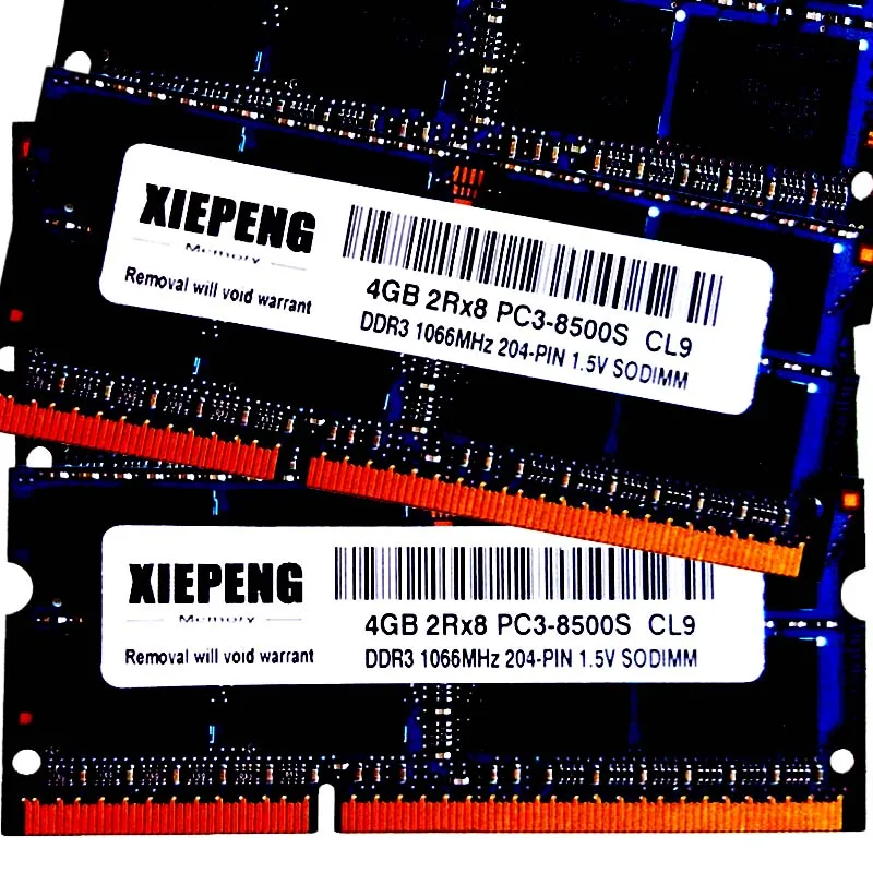 

Laptop Memory DDR3 8GB 1333MHz pc3 10600 RAM 4GB 2Rx8 PC3-12800S 1600 for Lenovo ThinkPad Edge E130 T430s T430 S430 Notebook