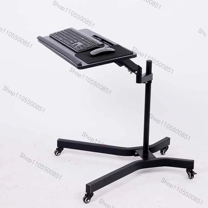 Movable lift folding bed laptop holder bedside small table lazy chasing drama tablet support frame