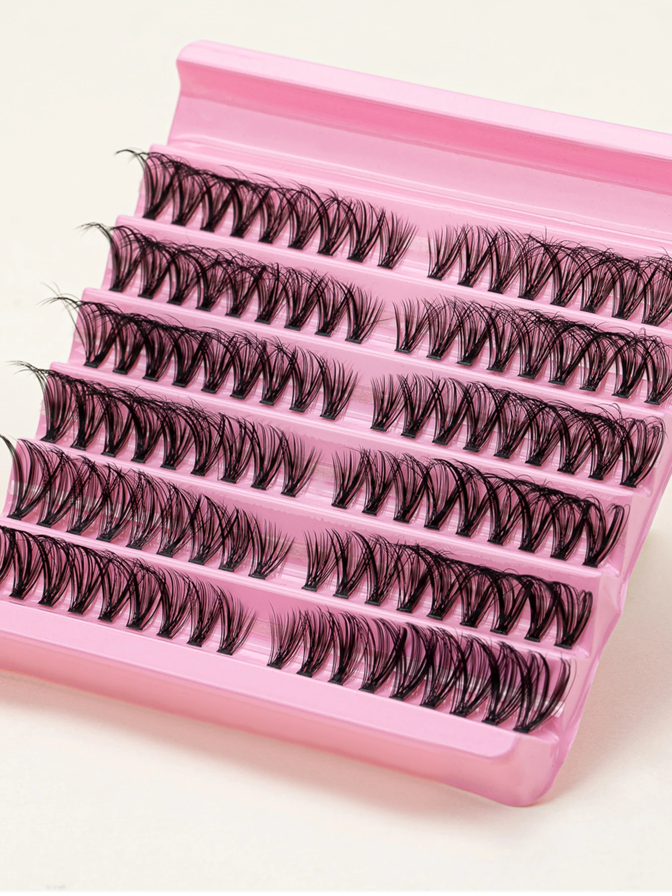108pcs Eyelash Clusters Kit D Curl DIY Eyelash Extensions with Bond and Seal  Lash Tweezers Long-Lasting Volume Lashes