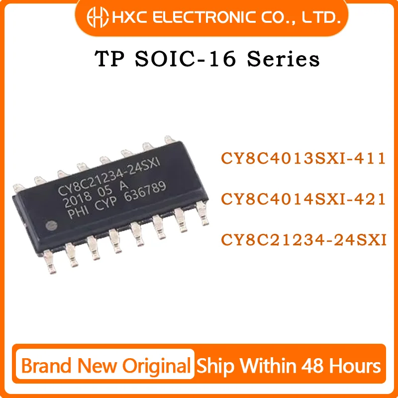 

5PCS CY8C4013SXI-411 CY8C4014SXI-421 CY8C21234-24SXI SOP-16