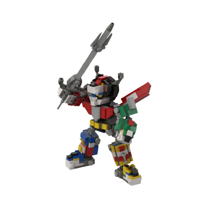 

MOC building toy miniature mecha assembly model 416cps creative display item festival gift for boys' birthday