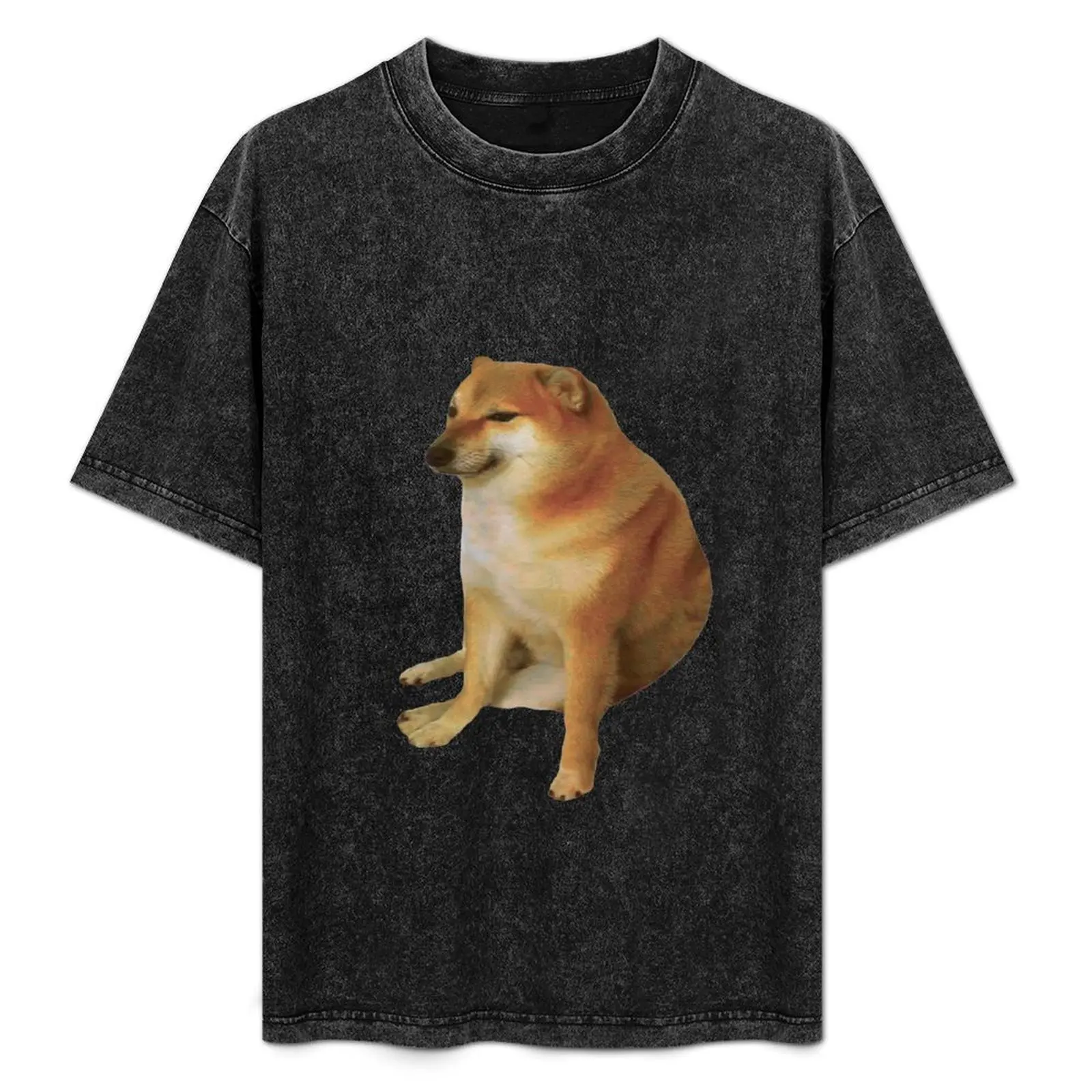 

Cheems T-Shirt Daily Wear Print T-Shirt