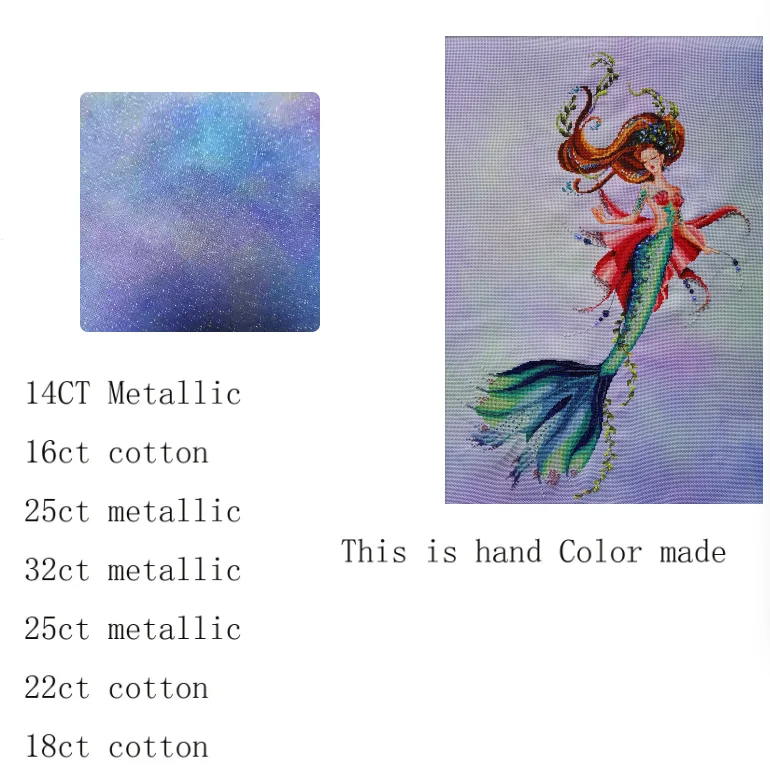 5TH Cross Stitch Kits Cross stitch Aida embroidery embroidery Set BF Girl Styles Color hand dry Cross Stitch Fabric 111