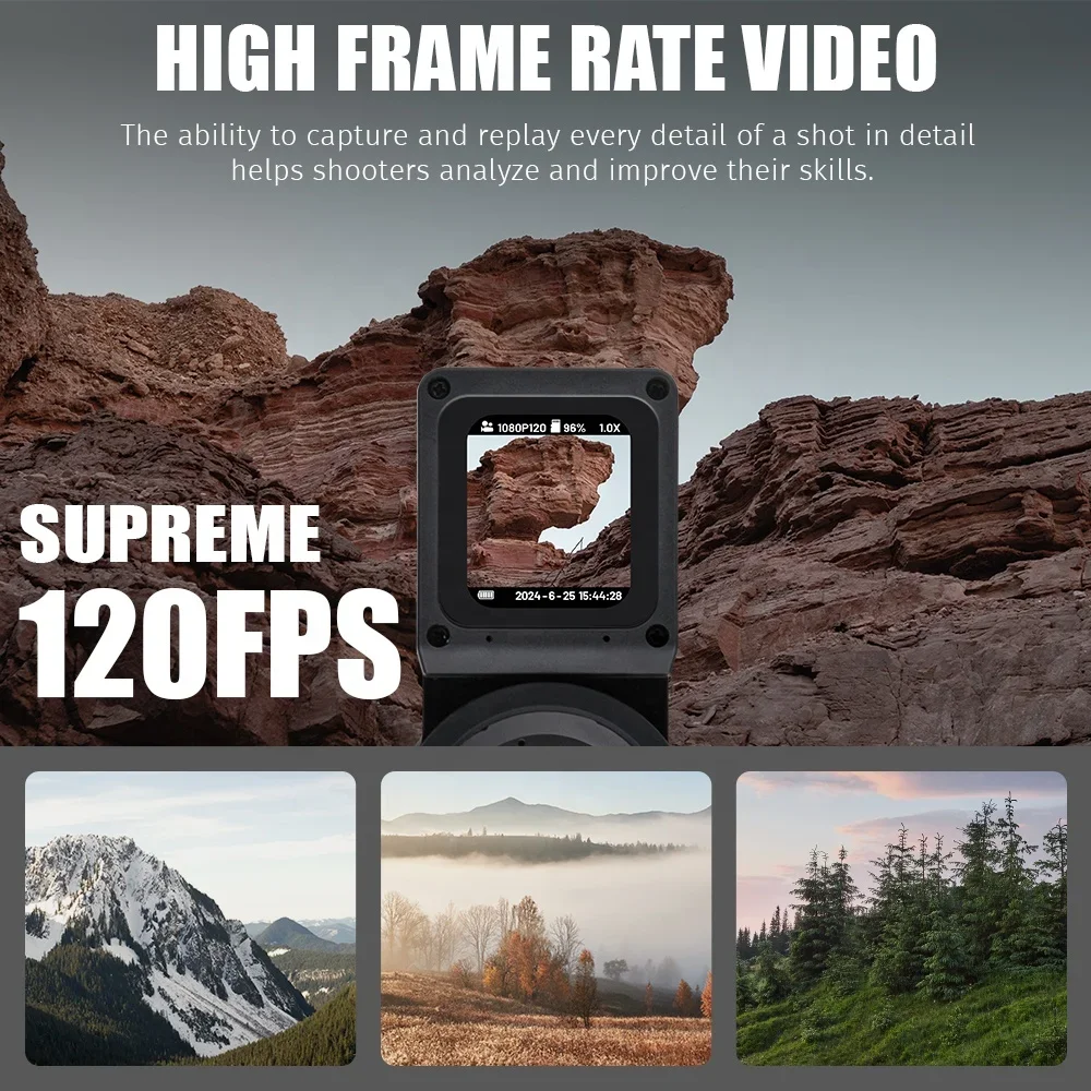 2026 Diversion Camera DVC45 Scope Side Action Cameras For Outdoor Hunting Shooting Recorder Lens Cam Wild Trail Game Cameras DVR