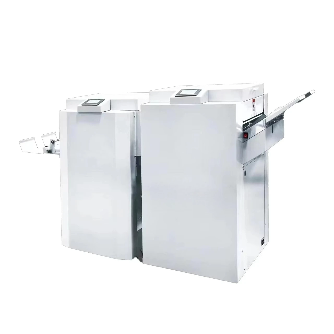 Heavy Duty High Speed Fully Automatic Booklet Making Machine Wire Binding Machine with Single Edge Trimming Function