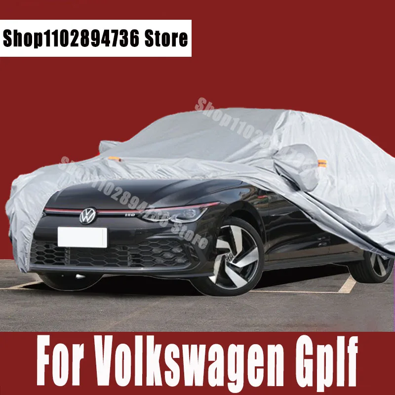 

For Volkswagen Gplf Car Covers Outdoor Sun uv protection Dust Rain Snow Protective Auto Protective cover