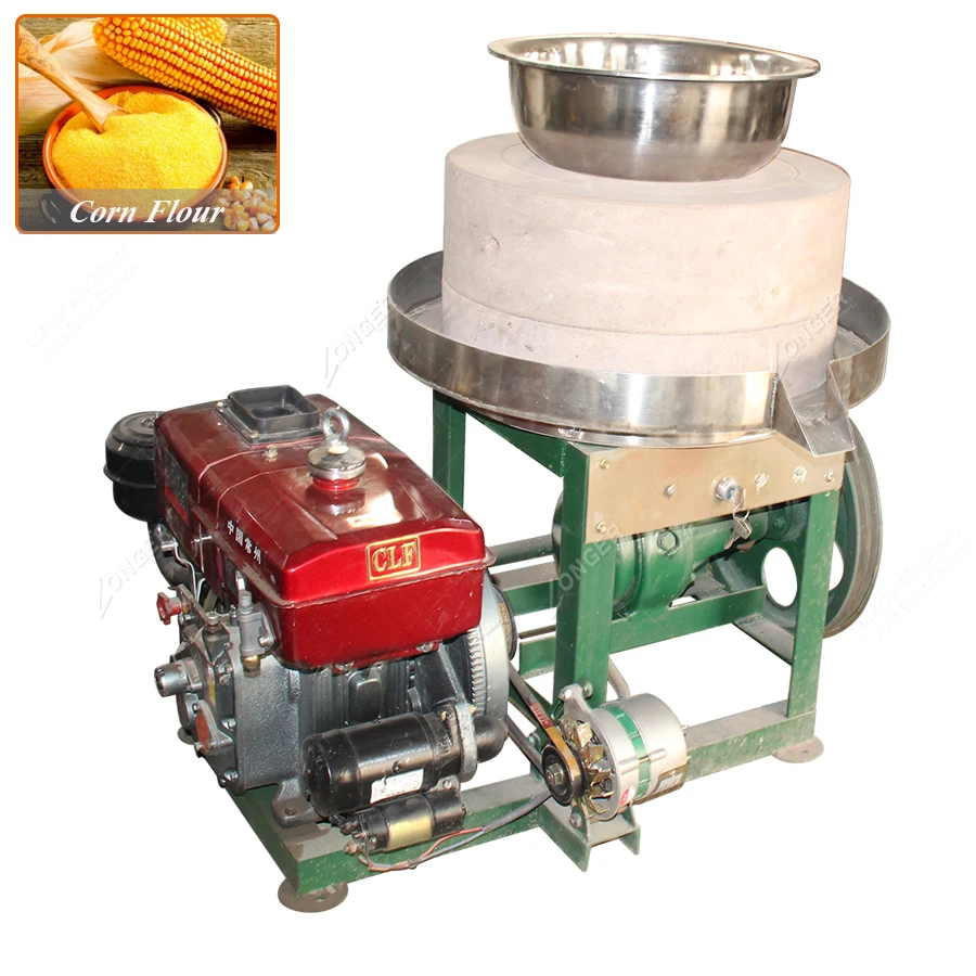 Electric Mini Granite Matcha Stone Mill Stone Grinding Machine Price