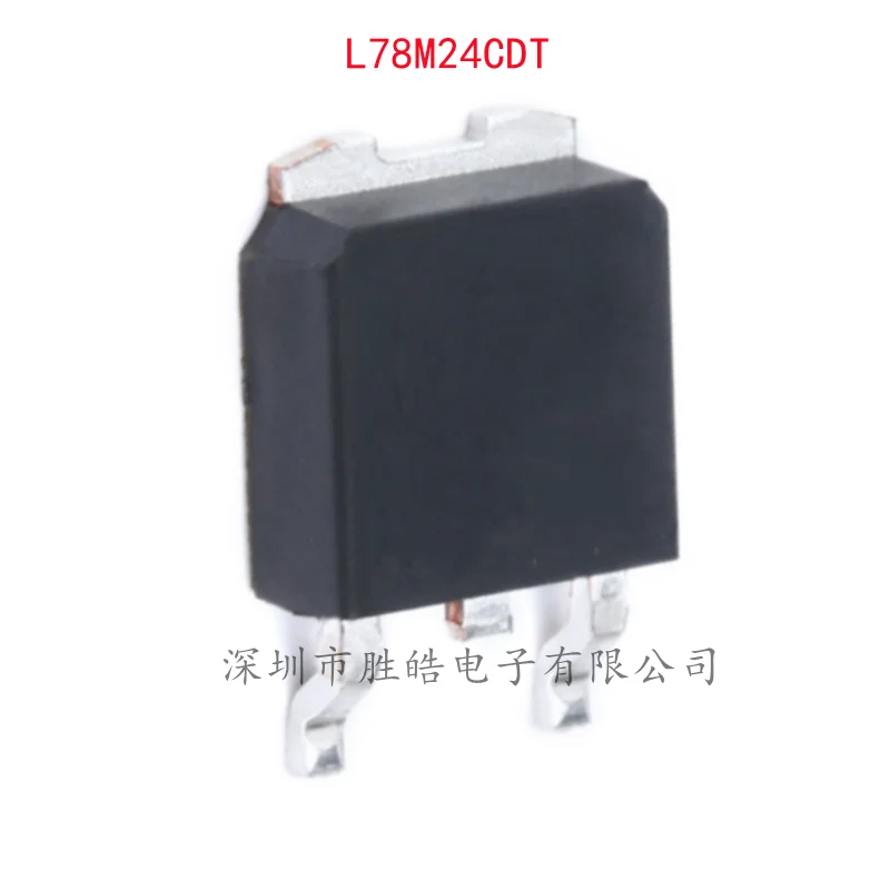 

(10PCS) NEW L78M24CDT L78M24 24CDT LINEAR Regulator 24V 0.5A Integrated Circuit