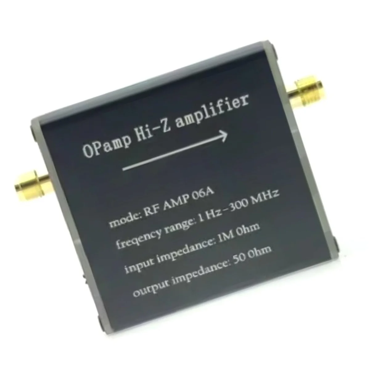 

T229C- Hi-Z Amplifier AMP 06A 1Hz-300MHZ 50 Ohm High Impedance Amplifier