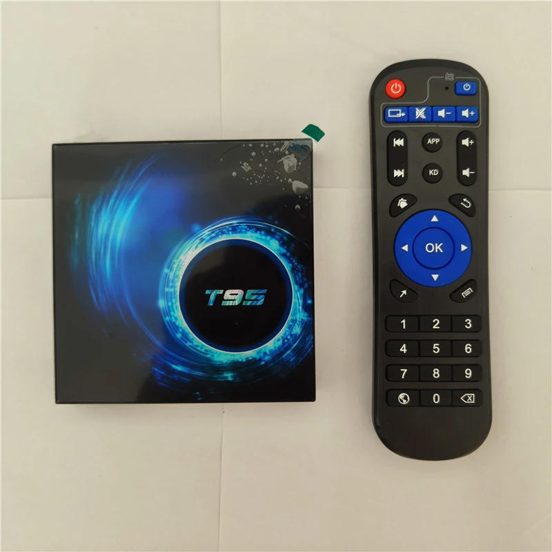 Original T95 Android 10 TV Box Bluetooth 5.0 2.4G & 5G Wifi 128GB