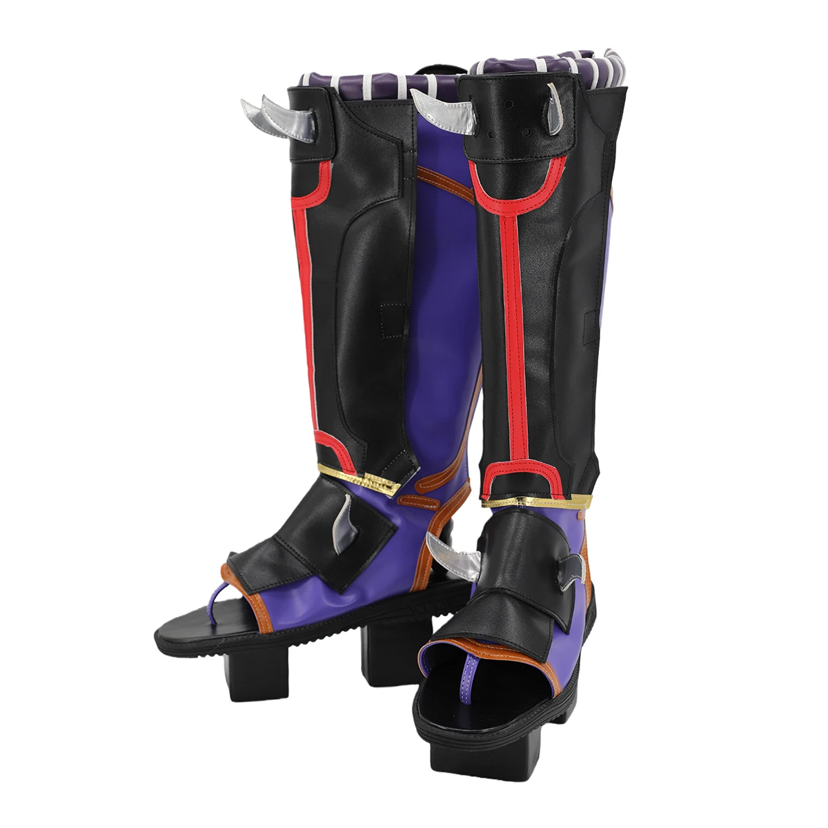 Genshin Impact Arataki Itto 코스프레 부츠 하이힐 신발 맞춤 제작