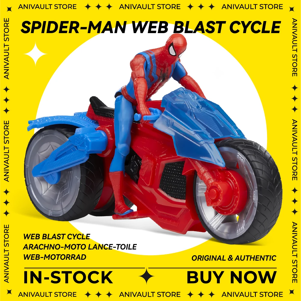 

Оригинальные игрушки Marvel: Человек-паук, Веб-Бластер, Черный Спайди, Пантера, Железный человек, Призрачный Человек, Майлз Моралес, модельные игрушки, подарок на день рождения для детей