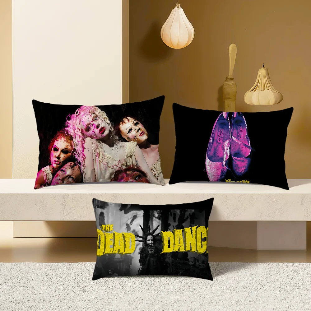 cushion singer cover Rectangle Pillow Cover Home Sofa living Room Office hogar D-Dead G-Gaga Dance The L-Lady Pillowcase