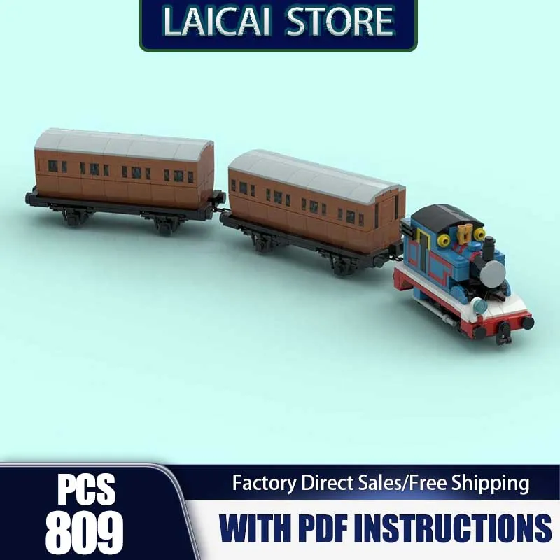 

Railway Train Model Moc Building Bricks Classic Train Model Technology Blocks Gifts Movie Model Construstion Toys Set Assembly