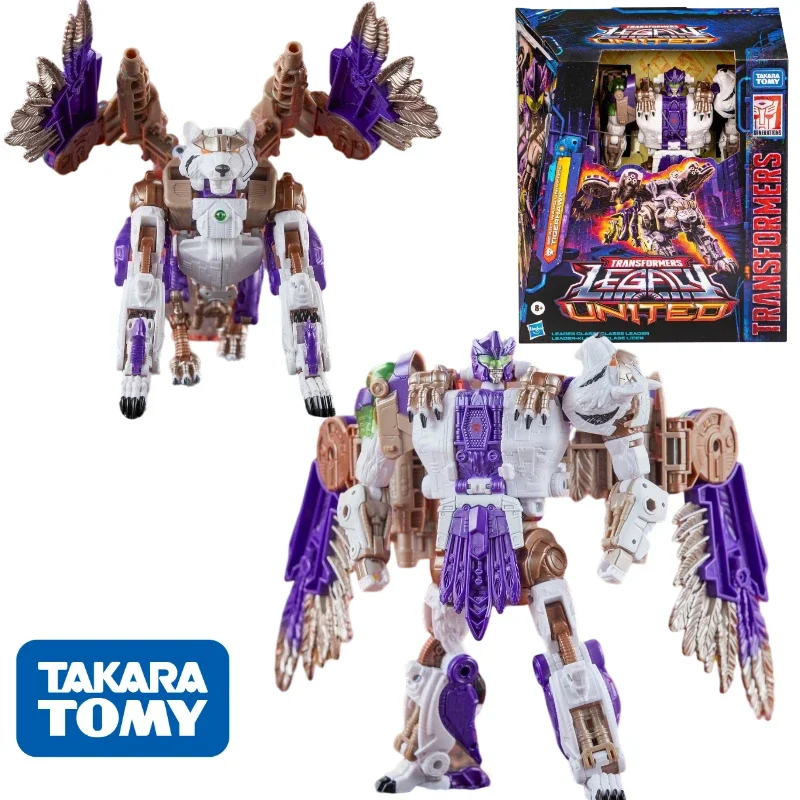 

In Stock TAKARA TOMY Transformers G Series Legends United L Level Beast Wars Universe Tiger Eagle Toy Gift Collection Figure