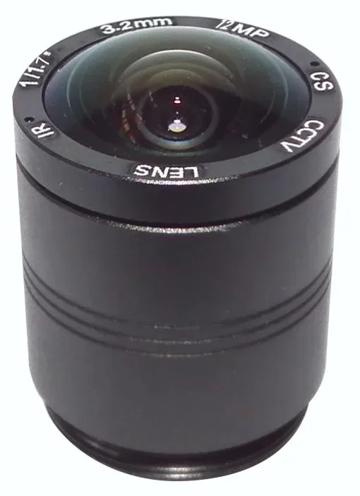 Small Size CS-Mount 12 Megapixel Prime Lens For Machine Vision