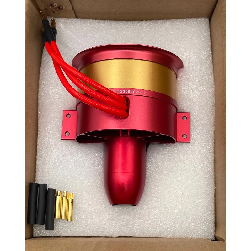 90/105/120mm Metal Ducted Fan 12-Blade EDF Unit 5060/4260/4250 Motor 6S/12S/14S for RC Airplane High Thrust Racing Power