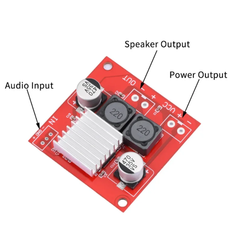 New Original CS8683H Mono 130W Digital Amplifier Module High Power Single Power Supply Balanced Input DC5V-34V