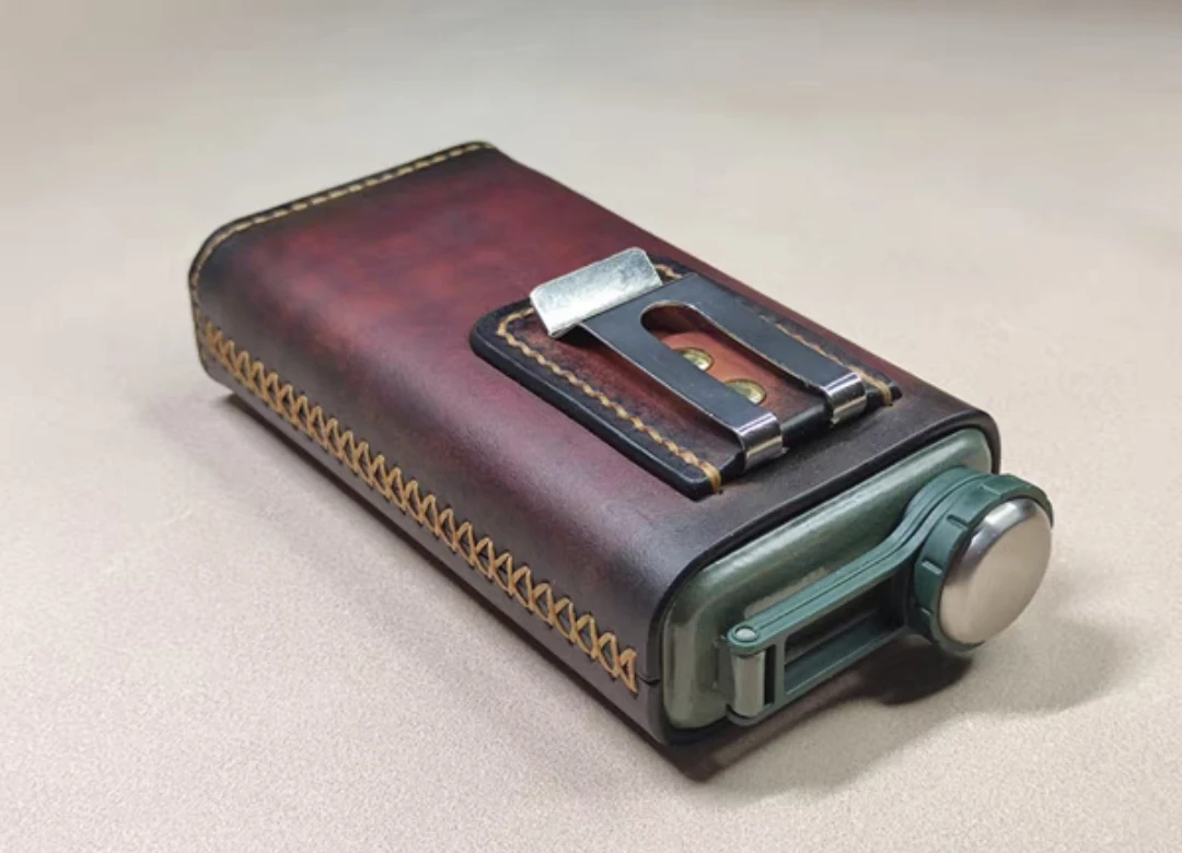 

Hand Made Genuine Leather Pouch Case for Stanley Liquor and Spirit 236ML