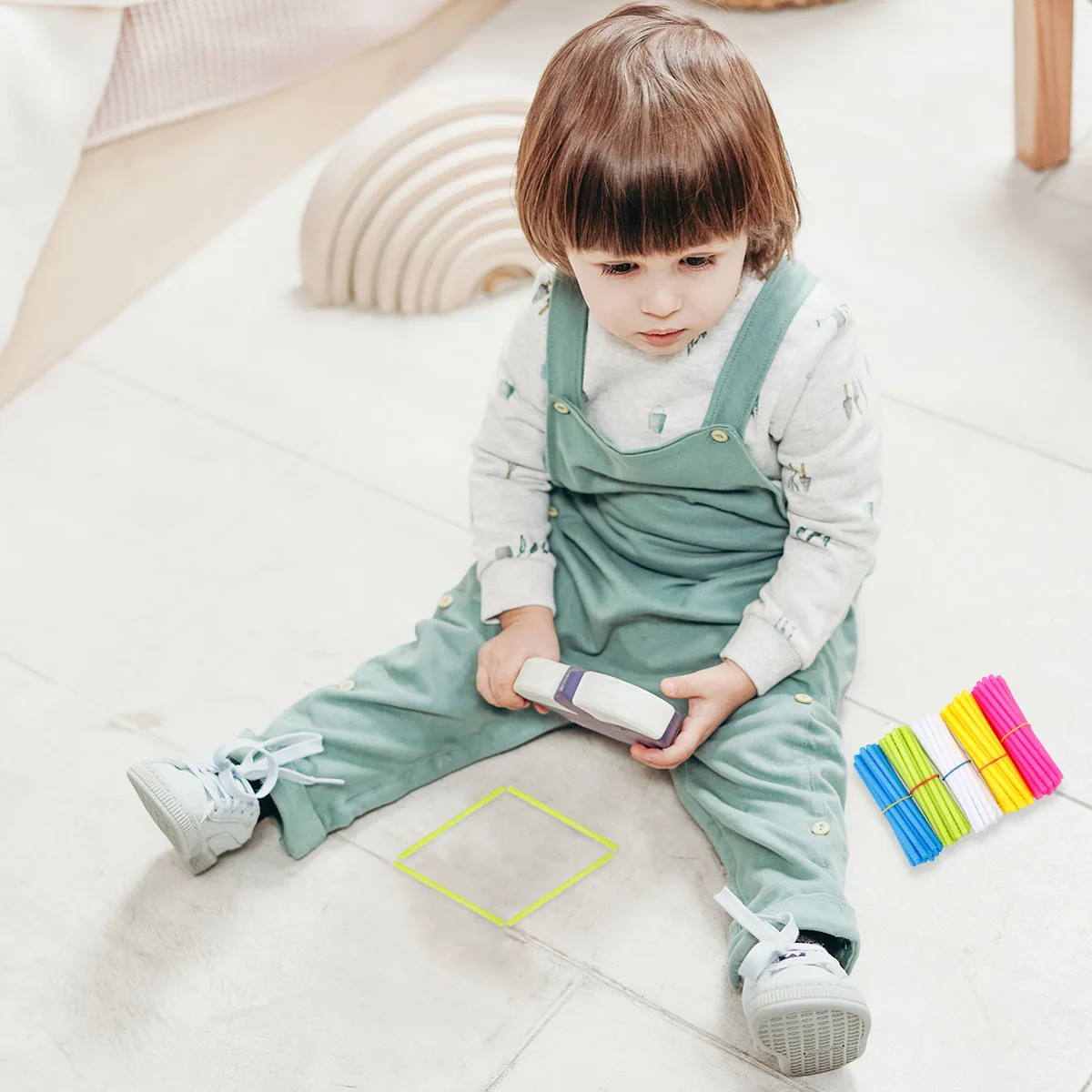 2 مجموعات الأطفال إضافة الطرح عد العصي تعلم التعليم المبكر قضبان الحساب الرياضيات التدريس المعونة الرياضيات التعليمية