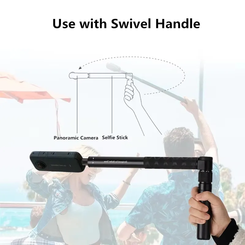 For Insta360 X5 X4 Invisible Selfie Stick Bullet Time Bundle Handle for Insta360 X4 Ace Pro 2 GoPro Panoramic Camera Accessories