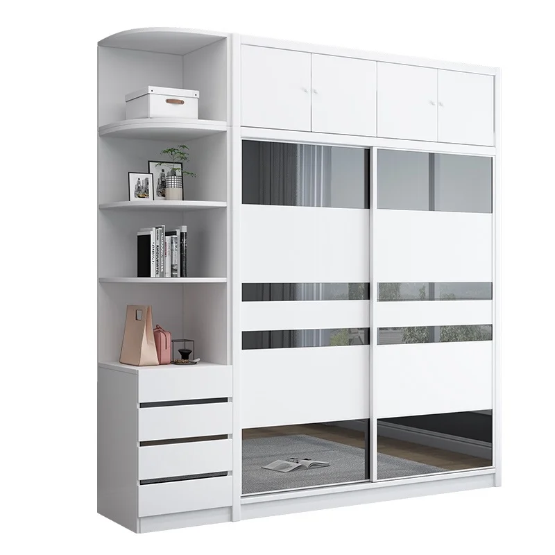 Balom Bedroom Custom Sliding Door Cabinet Closet Design Open Style Wardrobe