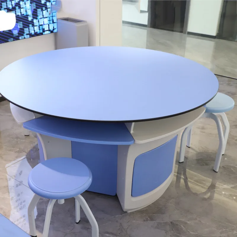 Experimental table School classroom Science comprehensive experimental table Group learning seminar desks and chairs