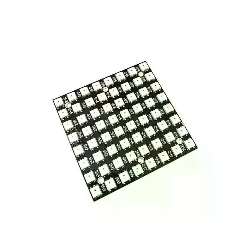 8x8 WS2812 LED Matrix Panel 64 RGB Pixels 5050 SMD Individually Addressable Programmable DC5V for Arduino ESP32 DIY
