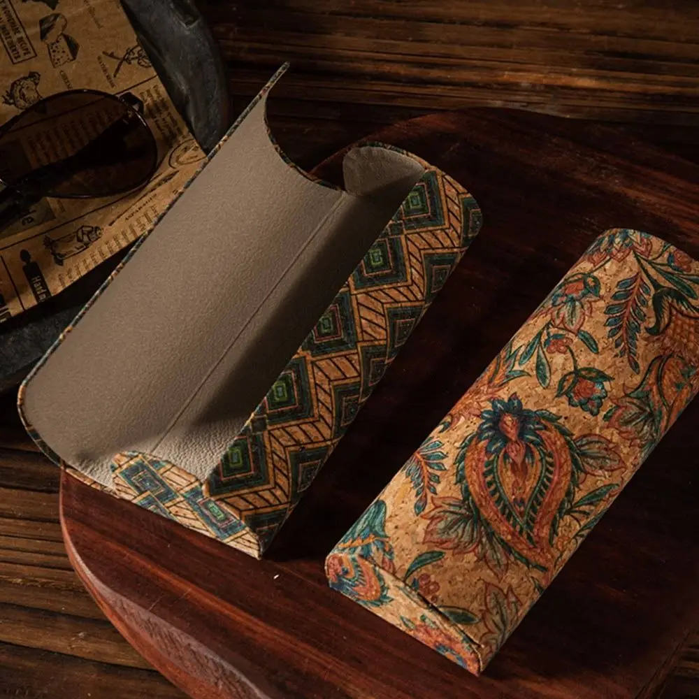 Exotic Pattern Glasses Case Glasses Accessories Hard Shell Lightweight Sunglasses Storage Box Anti-pressure Spectacle Case Men