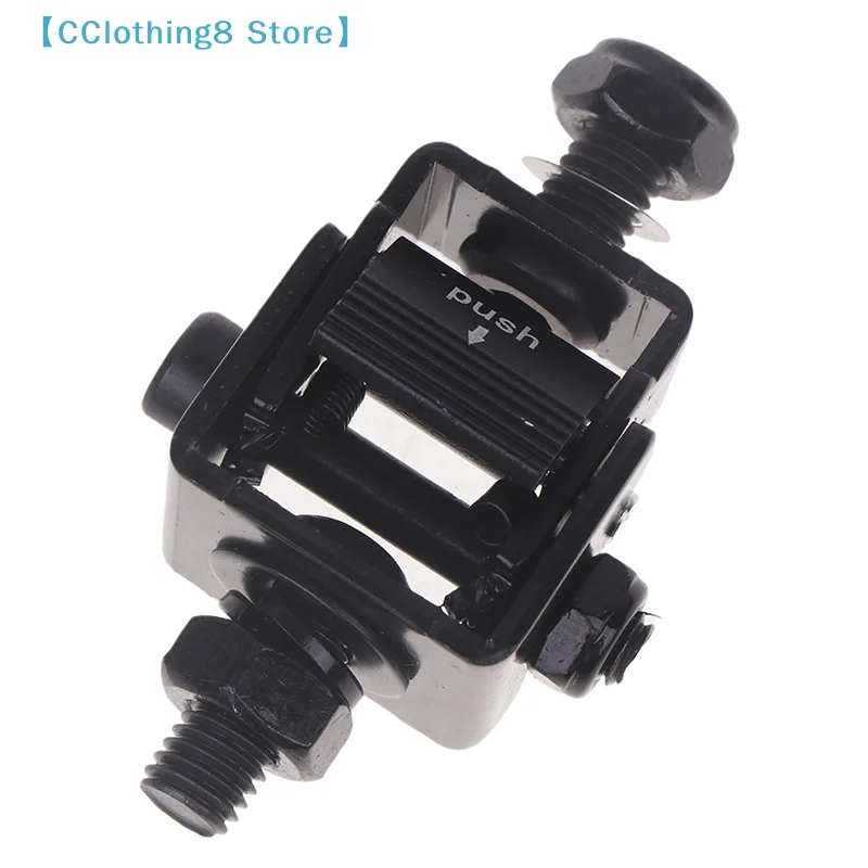 Stage Lighting Clamp Accessory Push Quick Lock Folding Part Press Fast Lock Side Fold Basement Truss Clamp Hook Base DIY 【AliS8】