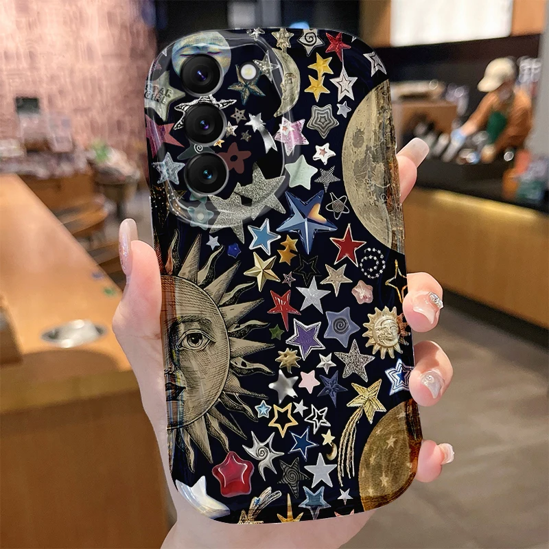 حافظة لهاتف سامسونج جالاكسي S25 S24 S23 S22 S21 Ultra Plus S20 FE A73 A72 A71 A56 A55 A54 5G A52 A52S A51 4G #4