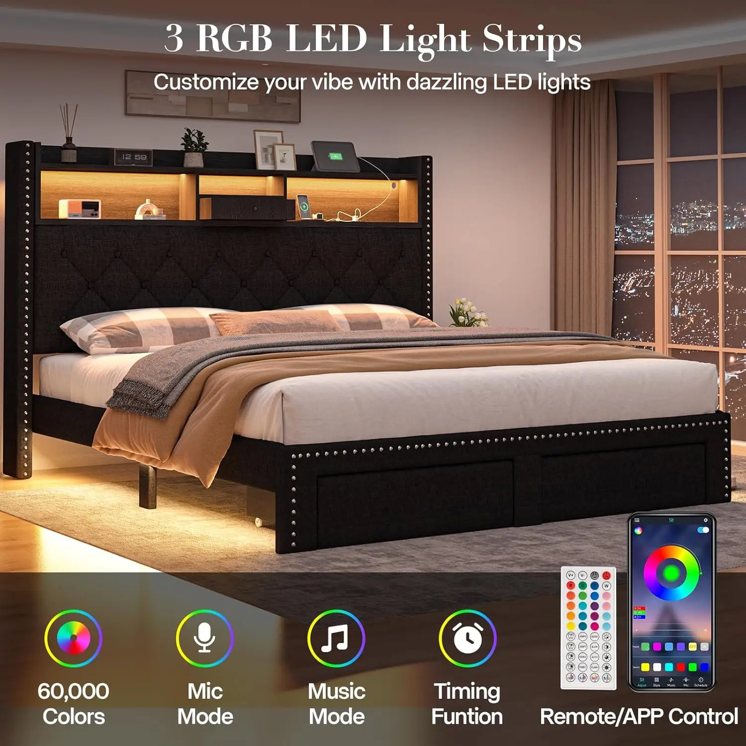 Thumbnail 4 - #6 Trending Upholstered Headboards Right Now