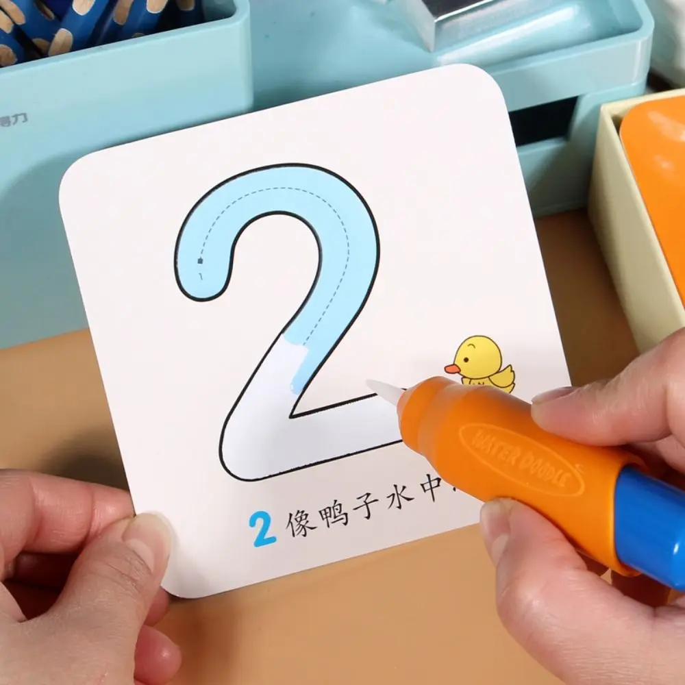 Logical Thinking Training Graffiti Cognitive Card Color Learning Cognition Baby Vision Tigger Cards High Contrast Waterproof