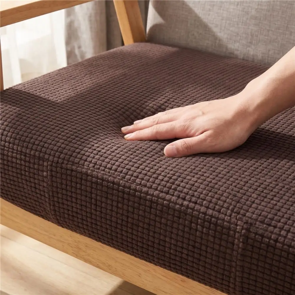 Stretchable Couch Cushion Covers Dust Proof Sofa Seat Slipcovers High Stretch Couch Cushion Cover Elastic Sofa Seat for Loveseat