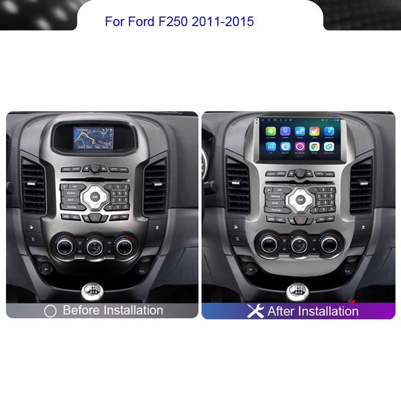 Roadwise 8+256 Android 12 Car Radio For Ranger XLT 2011 2013 2014 2015 2016 Multimedia Carplay 4G Wifi GPS DVD 2 DIN Autoradio