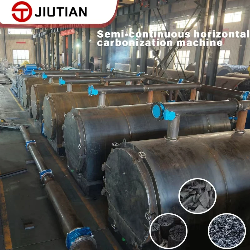 Next Generation Semi Continuous Carbonization Furnace for Agricultural Biomass Biochar Production