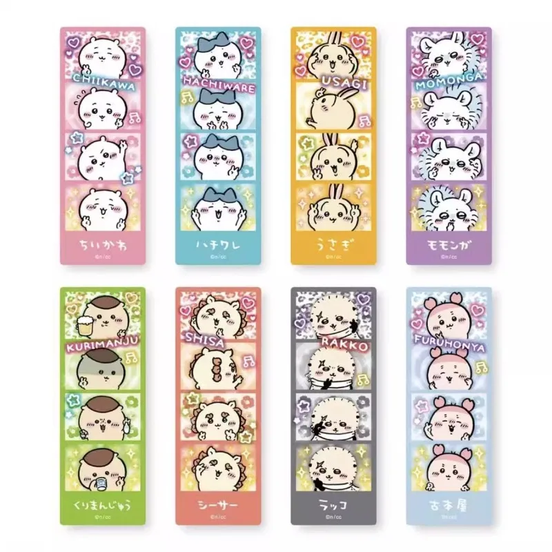 

chiikawa bookmark cute Usaqi Xiaoba Jiyi PVC transparent card photo artifact