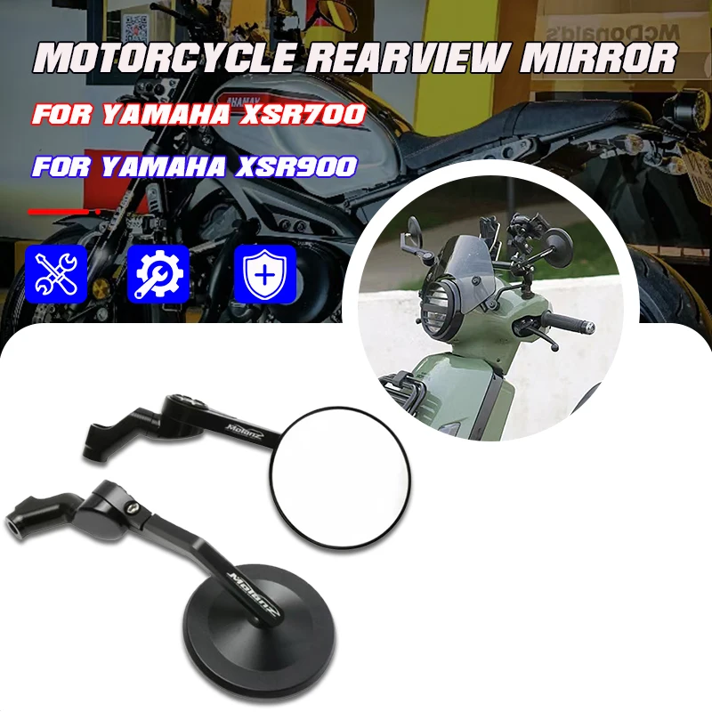 

xsr700 For Yamaha XSR700 XSR 700 XSR900 XSR 900 XSR125 XSR155 xsr155 Universal Motorcycle Mirror Side Vintage CNC Rearview Mirro