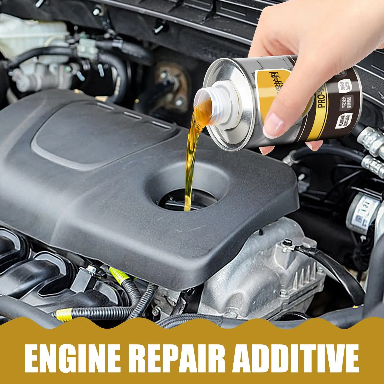 Car Engine Anti-wear Agent Reduce Noise,eliminate Blue Smoke Car Catalytic Converter Cleaners Engine CSV Clean Protective Agent