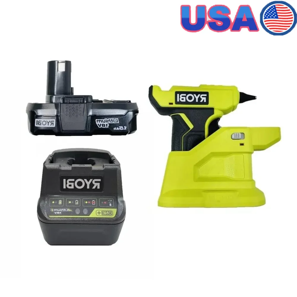 

Cordless Glue Gun Kit 18V Compact Size with Battery and Charger