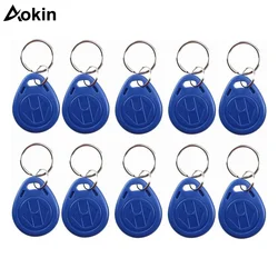 125KHz T5577 RFID Keychains NFC Token Tags Proximity ID Access Control Key Fob Card Support Read